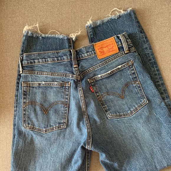 Levi’s wedgie straight jeans size 27 - Picture 8 of 8